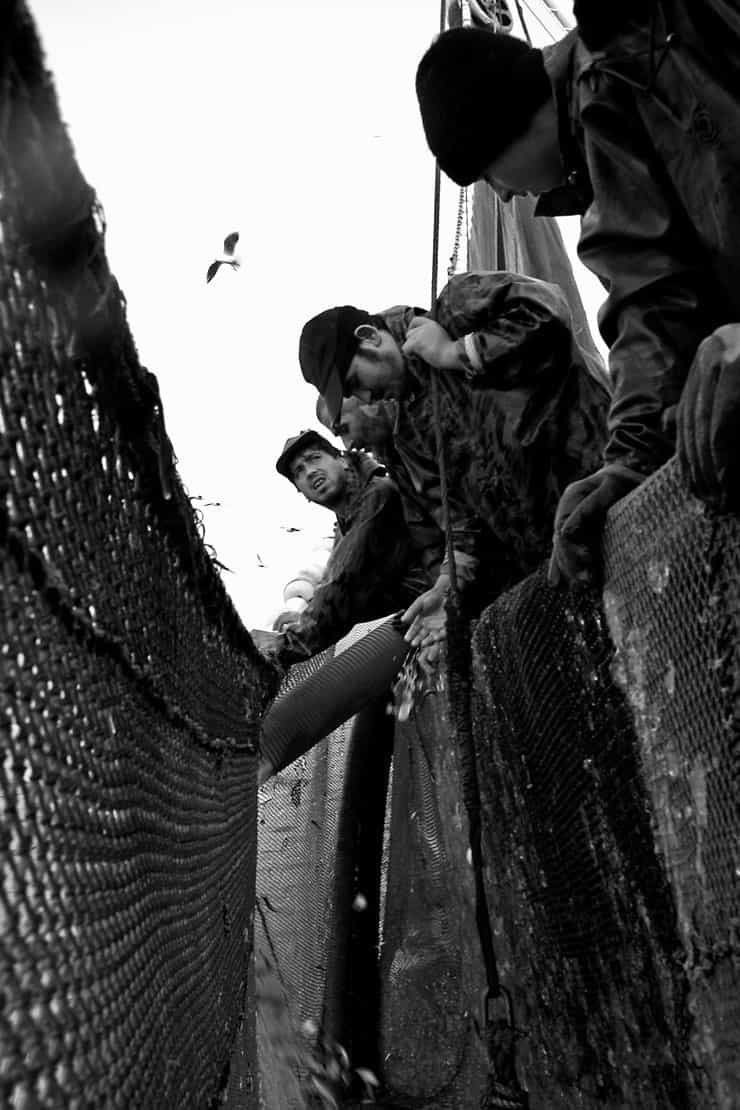 Ağların Ardındaki Balıkçılar Fotoğrafları