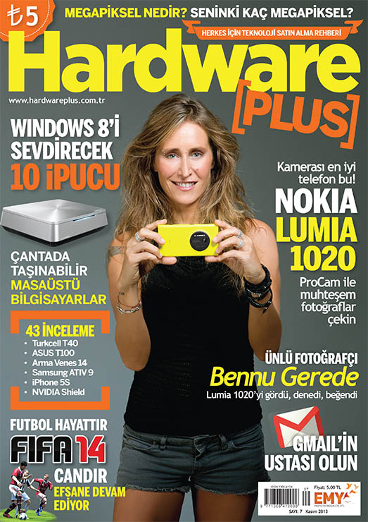 Hardware Plus, Bennu Gerede Kapak Fotoğrafı bennu-gerede