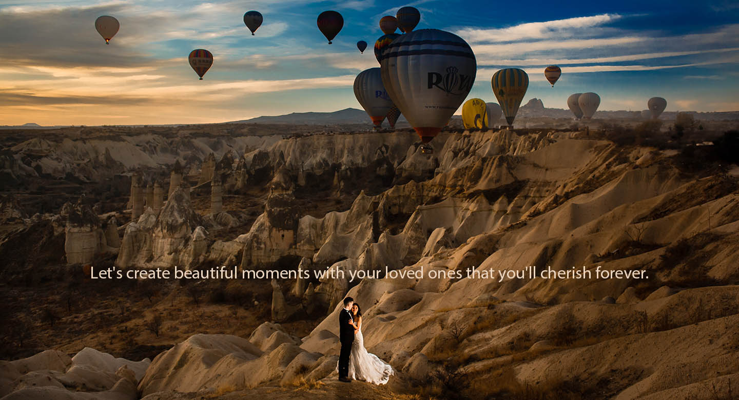 CAPPADOCIA WEDDING PHOTOGRAPHY PACKAGES