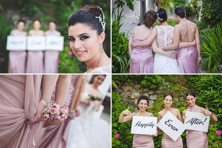 Kibris wedding photos - bridemaids photos