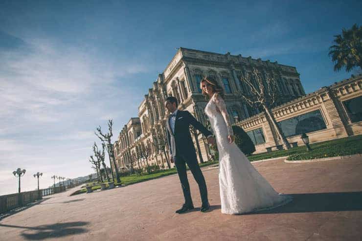 ciragan palace wedding photos