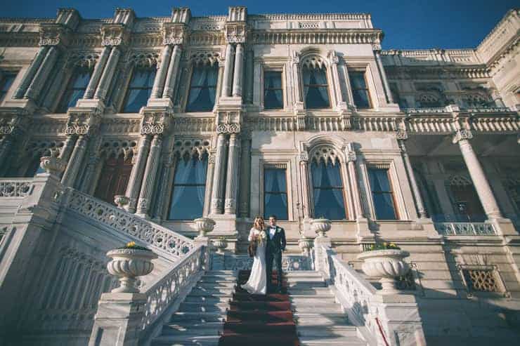 ciragan palace wedding photos