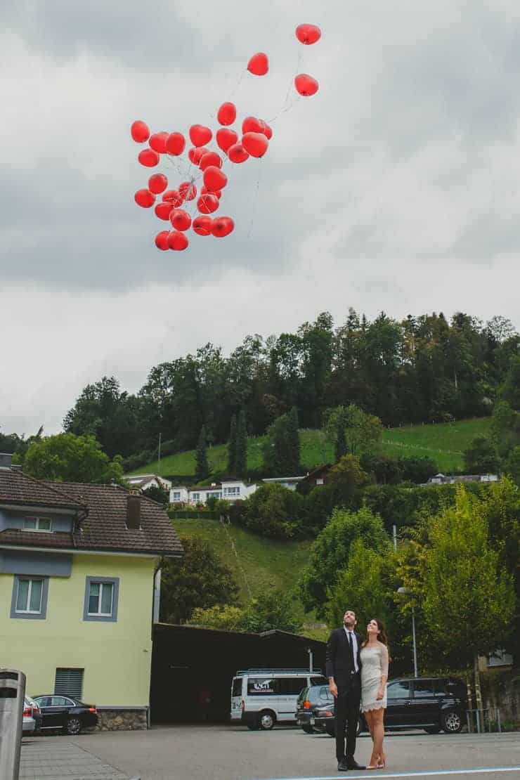İsviçre Luzern Düğün Fotoğrafları