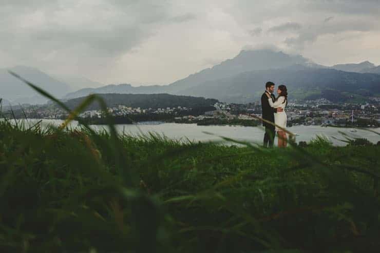İsviçre Luzern Düğün Fotoğrafları