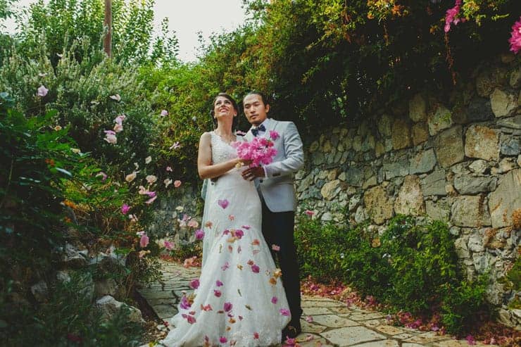 cyprus wedding couple