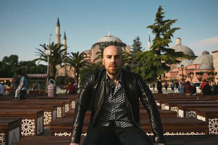 Istanbul Travel Photographer - blue mosque aya sofya