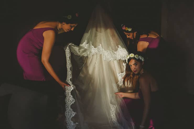 Kusadası Aqua Fantasy Wedding Photos - bride