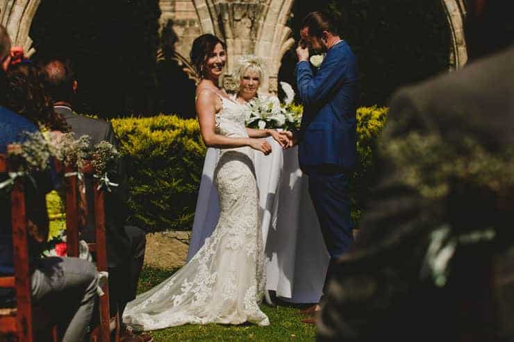 North Cyprus Kyrenia Bellapais Monastery Wedding Photos - Ceremony