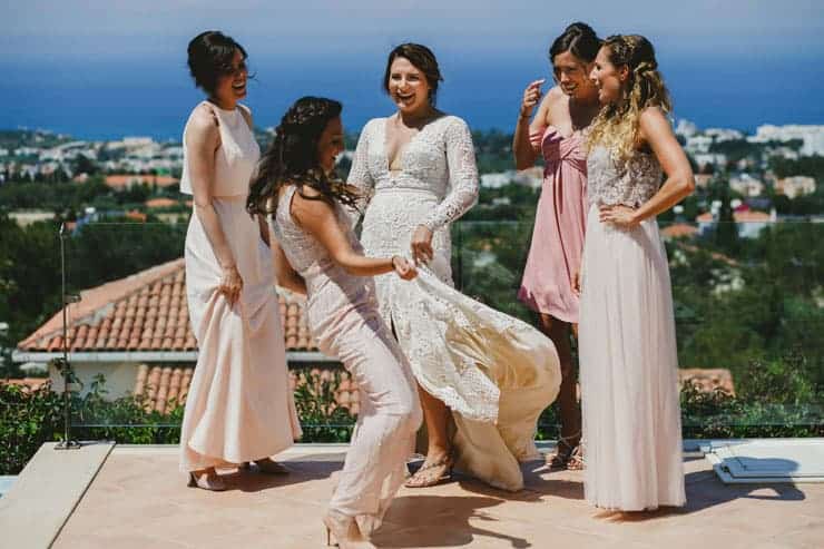 Kyrenia Wedding Photos - Bridemaids