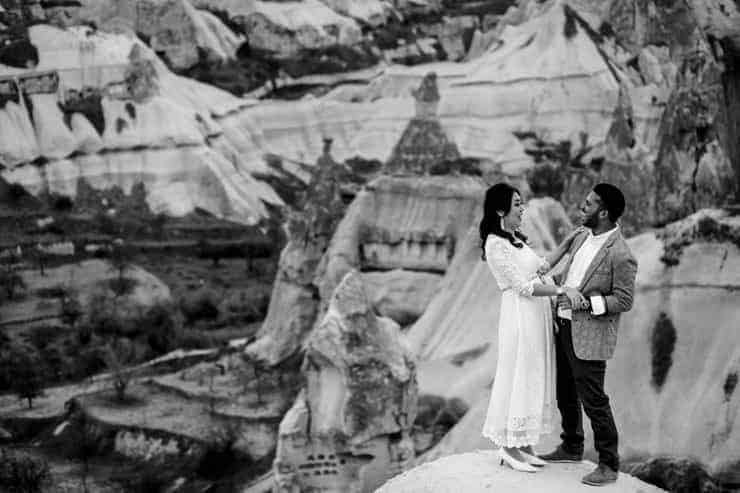 Engagement Portraits Cappadocia Valley Turkey