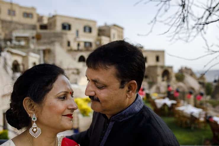 Indian Wedding Photos at Taskonaklar Cappadocia Turkey