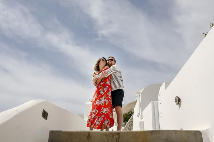 Santorini Pre Wedding Shooting - Fira