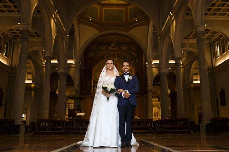 Italy Milan Church Wedding Ceremony
