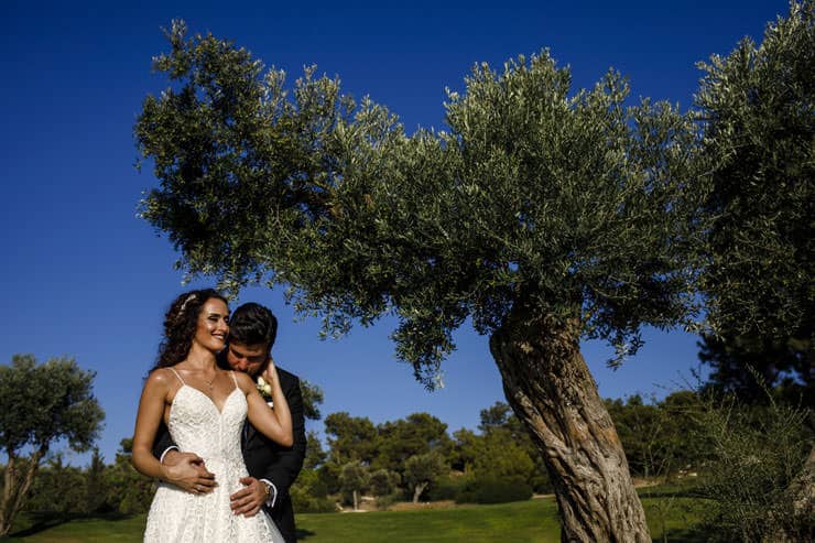 korineum hotel north cyprus wedding photos