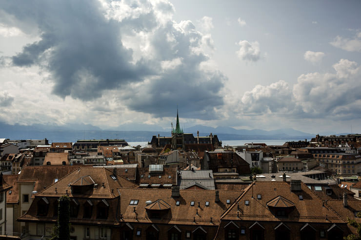 Isvicre Geneva Golu Dugun Fotograflari