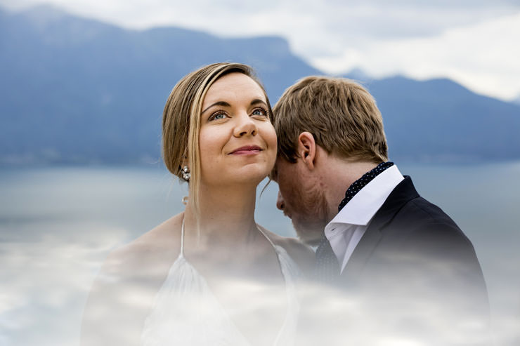 Le Mirador Resort Wedding Photos on Le Mont-Pelerin