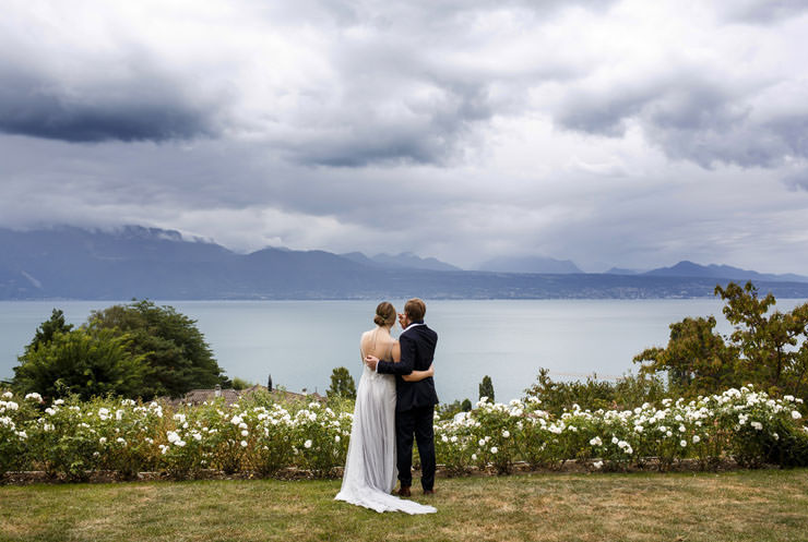Le Mirador Resort Wedding Photos on Le Mont-Pelerin