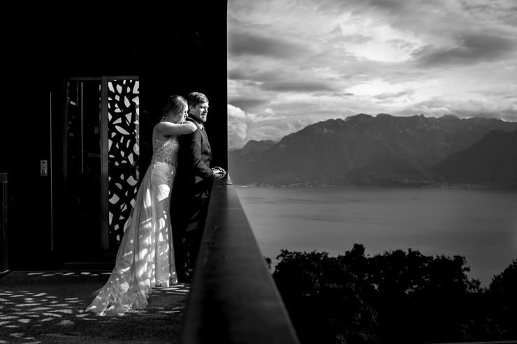 Le Mirador Resort Wedding Photos on Le Mont-Pelerin