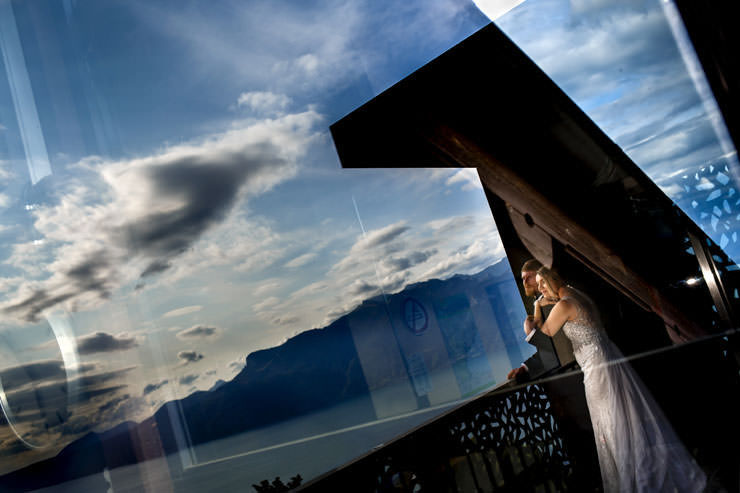 Le Mirador Resort Wedding Photos on Le Mont-Pelerin