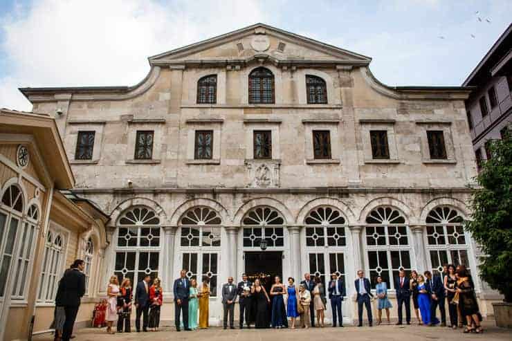 Wedding Ceremony Photos in Patriarchate Church Istanbul Turkey