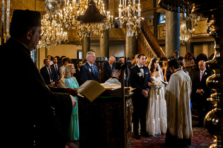 Wedding Ceremony Photos in Patriarchate Church Istanbul