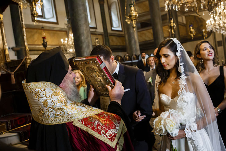 Wedding Ceremony Photos in Patriarchate Church Istanbul