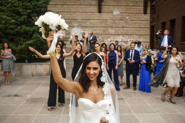 Wedding Ceremony Photos in Patriarchate Church Istanbul