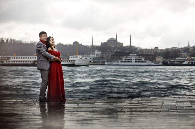 Chinese Couple Photoshoot in Turkey