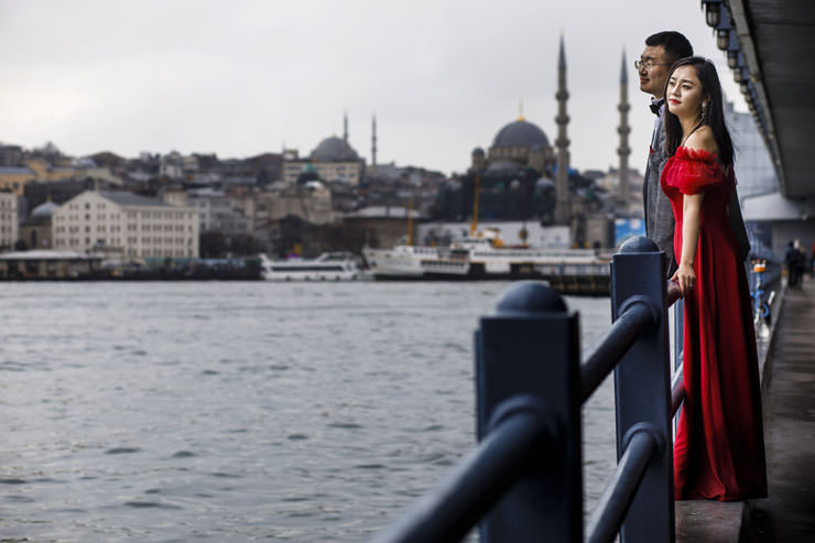 Chinese Couple Photoshoot in Turkey