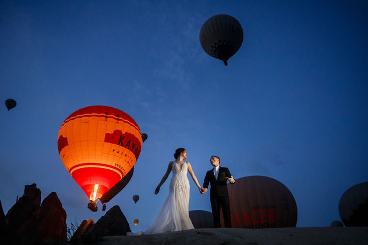 Couple Poses in Cappadocia