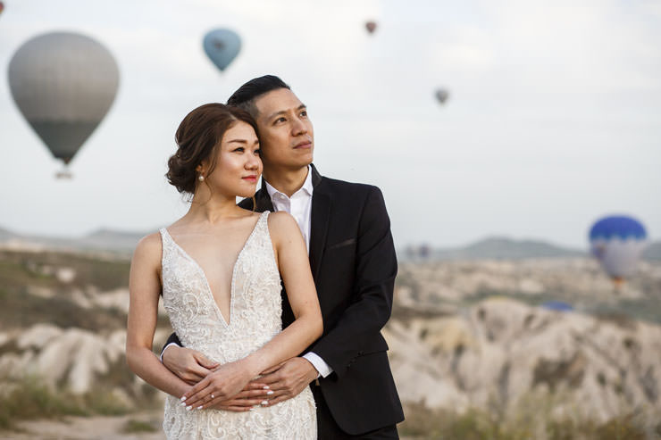 Couple Poses in Cappadocia