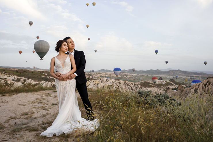 Couple Poses in Cappadocia