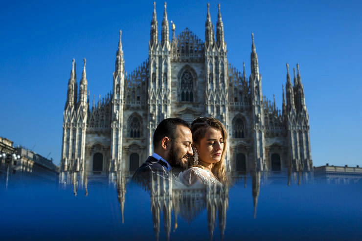 Elopement Wedding Photos in Milan