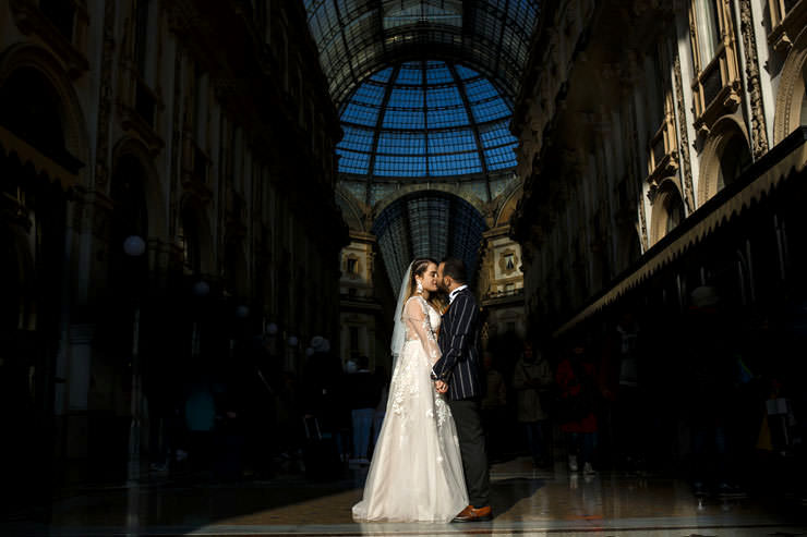 Elopement Wedding Photos in Milan