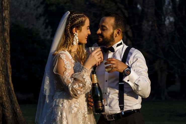 Elopement Wedding Photographer in Milan Turkish Couple