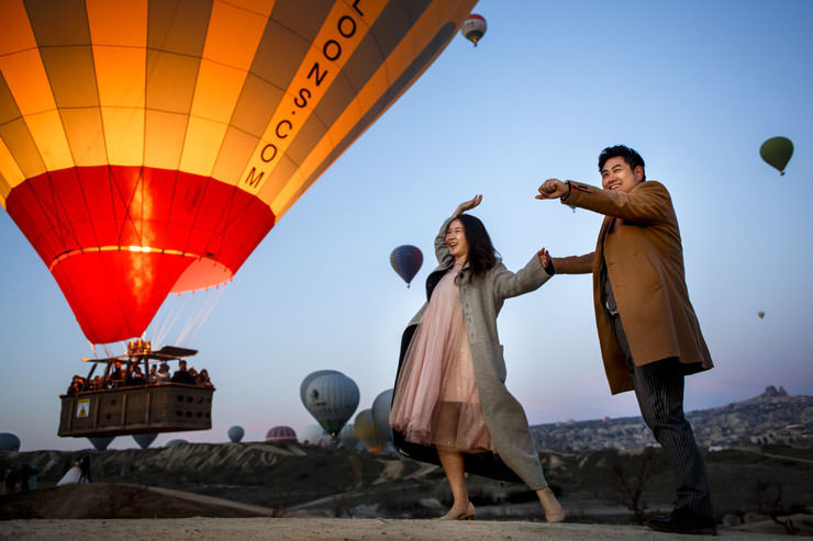 Pre Wedding Photo Shoot in Istanbul and Cappadocia