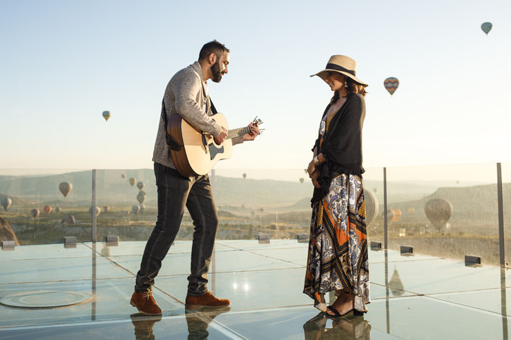 proposal pictures in cappadocia