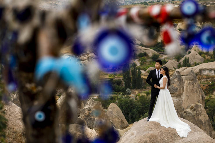 Kapadokya Ucan Balonlar ile Fotograf Cekimi