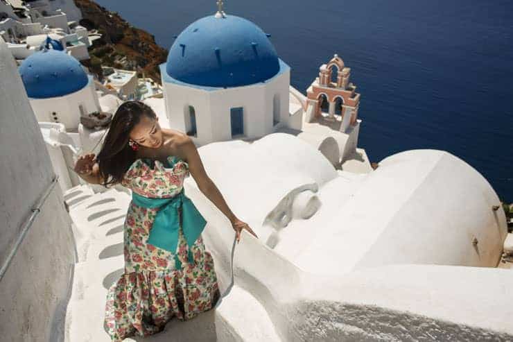 Santorini Pre Wedding Photo shoot greece