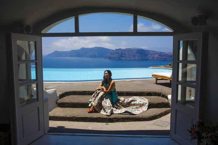 Santorini Pre Wedding Photo shoot greece