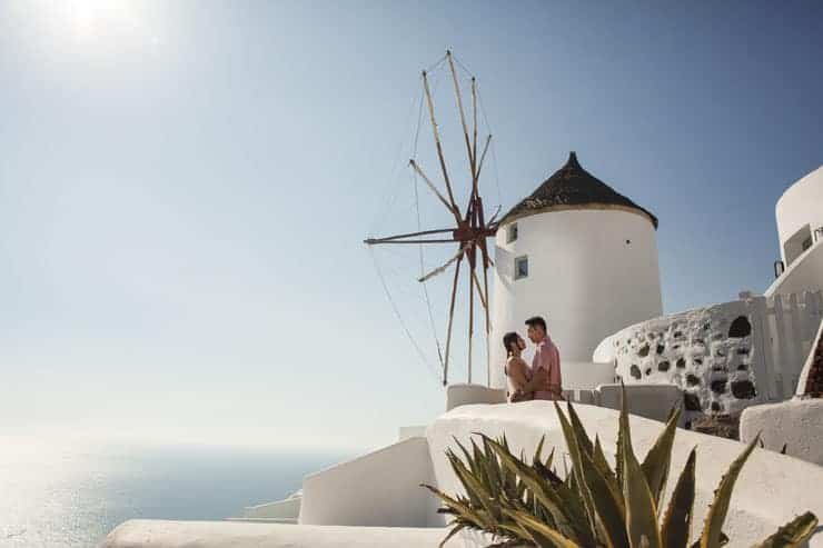 Santorini Pre Wedding Photo shoot greece