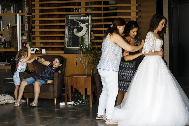 Uchisar Kaya Hotel Wedding Photos