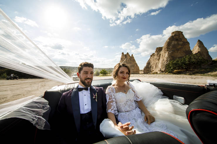 Uchisar Kaya Hotel Wedding Photos