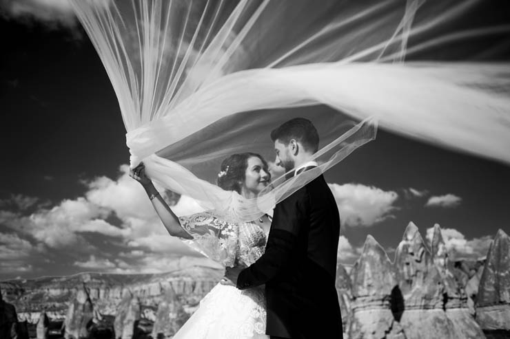 Uchisar Kaya Hotel Wedding Photos