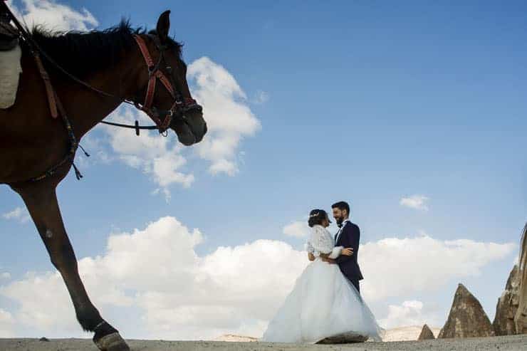 Uchisar Kaya Hotel Wedding Photos Turkey