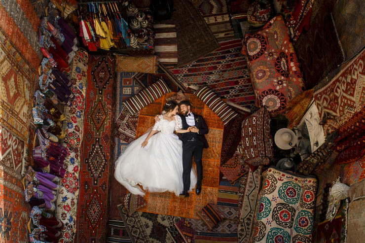 Uchisar Kaya Hotel Wedding Photos