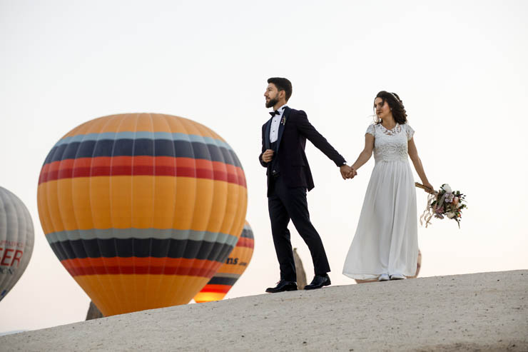 Uchisar Kaya Hotel Wedding Photos