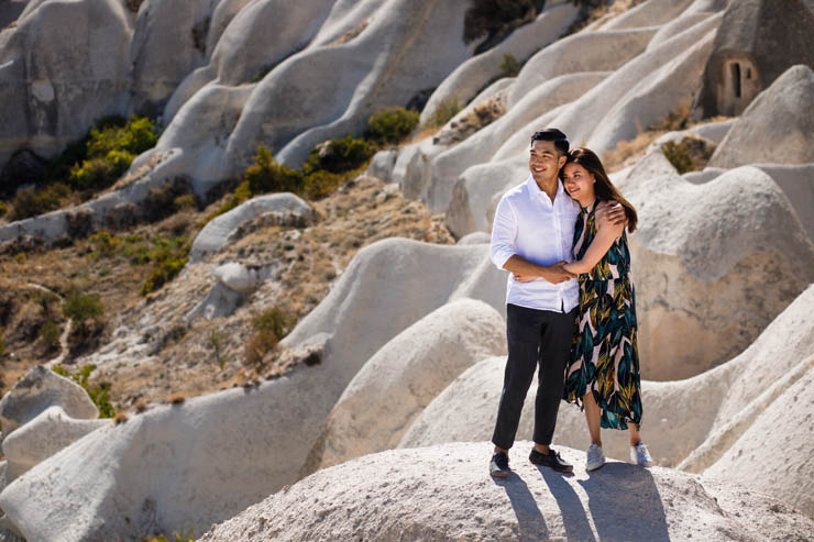 Cappadocia Proposal Photos With Balloons