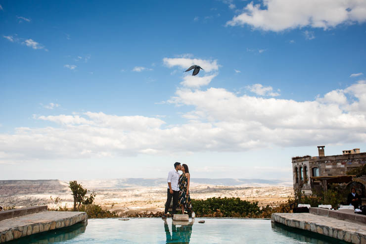 Cappadocia Proposal Photos With Balloons