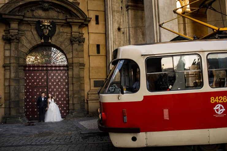 prague pre wedding photos Czechia